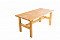 Masszív fából készült kerti asztal tea 02 egy 38 mm vastagságú
