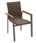 Fix kerti rattan szék CALVIN (barna) - barna
