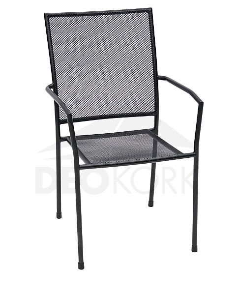 KIÁRUSÍTÁS Fém szék MAYA (fekete)