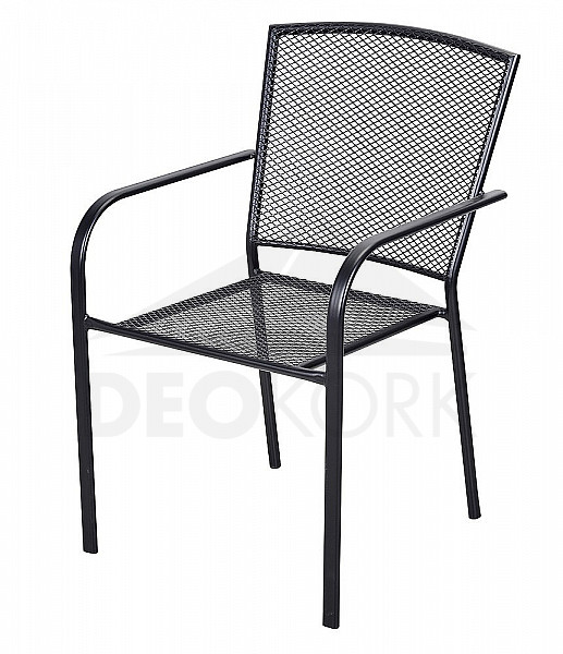 Fém szék MAYA (fekete)