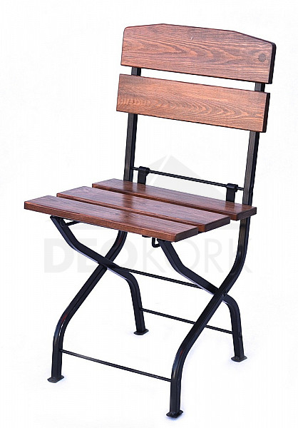 Fából készült kerti összecsukható szék LIMA