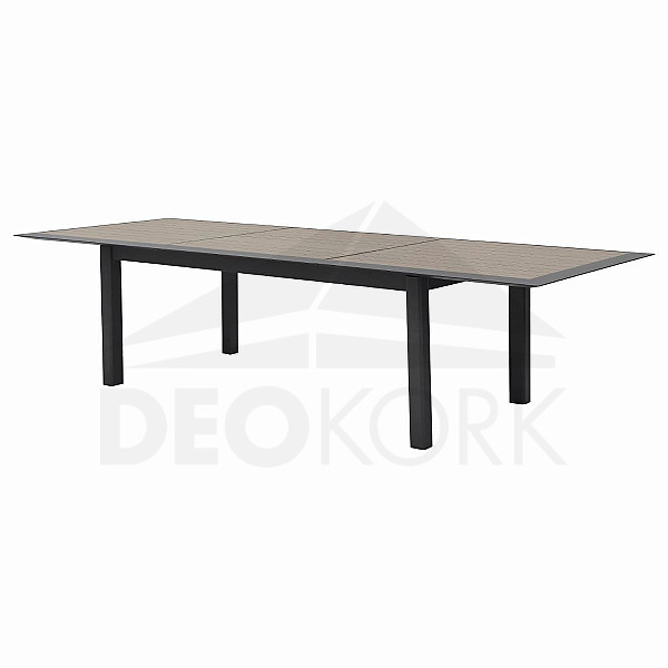 Alumínium asztal VERMONT 216/316 cm (antracit)