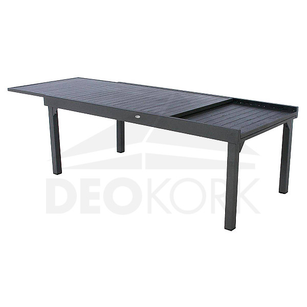 Alumínium asztal VALENCIA 200/320 cm (antracit)