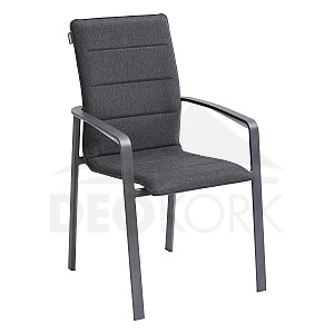 CAPRI alumínium fotel (antracit)