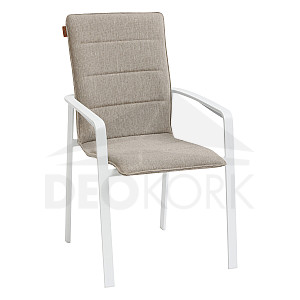 CAPRI alumínium fotel (fehér)