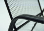 Fém szék szürke (fekete)