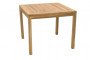 Kerti asztal rögzített FLORA 90x90 cm (teak)