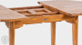 Kerti teak asztal ovális ELEGANTE (különböző hosszúságú)