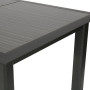 Alumínium asztal VERMONT 160/254 cm (antracit / szürke)