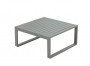 TITANIUM alumínium asztal / lábtartó