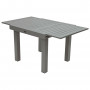 Alumínium összecsukható és állítható magasságú asztal 90/150x90 cm TITÁN (2 az 1-ben)