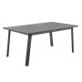 Alumínium asztal NOVARA 170/264 cm (antracit)