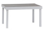 Alumínium asztal VALENCIA 135/270 cm (fehér)