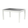 Alumínium asztal VERMONT 160/254 cm (fehér)