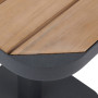 Alumínium asztal CAPRI 70x70 cm (antracit)