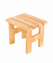 Masszív fából készült kerti szék TEA 03 egy 38 mm vastagságú