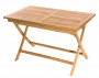 Kerti összecsukható asztal téglalap COIMBRA 120 x 70 cm-es (Teak)